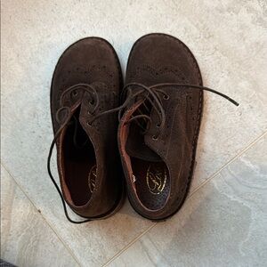 Classic Brown Kids Shoes
